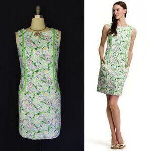 Vintage  Lilly Pulitzer Original's Collection Worth shift Queen Of Green mod NWT